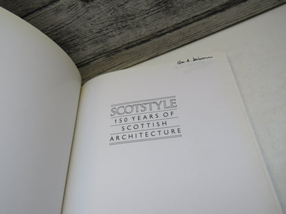 Scotstyle 150 Years of Scottish Architecture By Fiona Sinclair 1984 book image 3