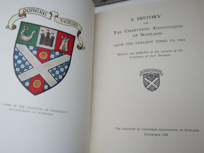 A History of The Chartered Accountants of Scotland From The Earliest Times To 1954 book image 3