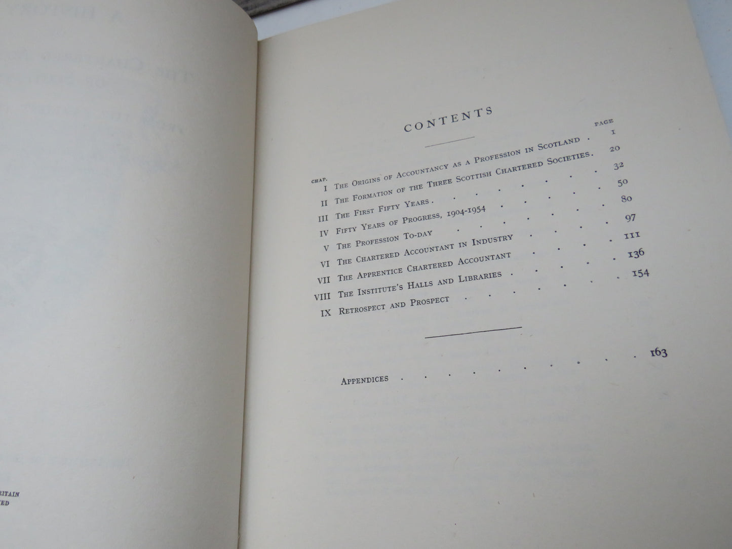 A History of The Chartered Accountants of Scotland From The Earliest Times To 1954