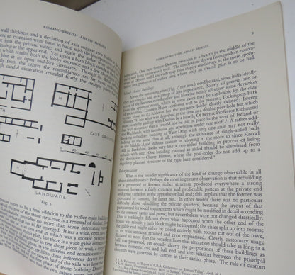 The Royal Archaeological Institute Roman0-British Aisled Houses By J.T.Smith 1964 book image 4