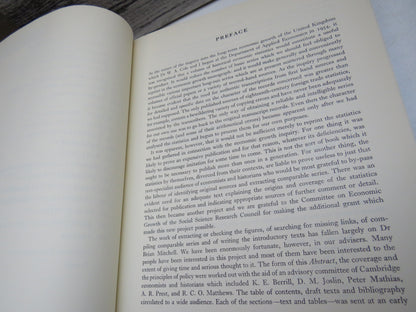 Abstract of British Historical Statistics By B.R. Mitchell 1962 book image 6
