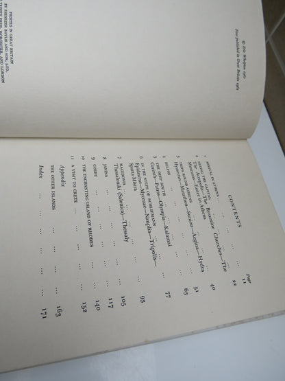 Greece and The Islands By Eric and Barbara Whelpton 1961 book image 5
