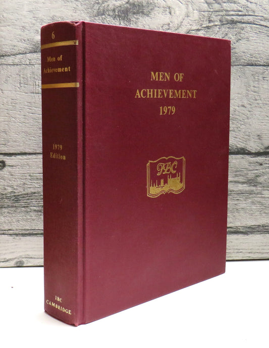 Men of Achievement Volume Six 1979 (Vintage Biography Book) book cover