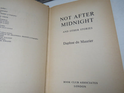 Not After Midnight and other Stories By Daphne Du Maurier 1972