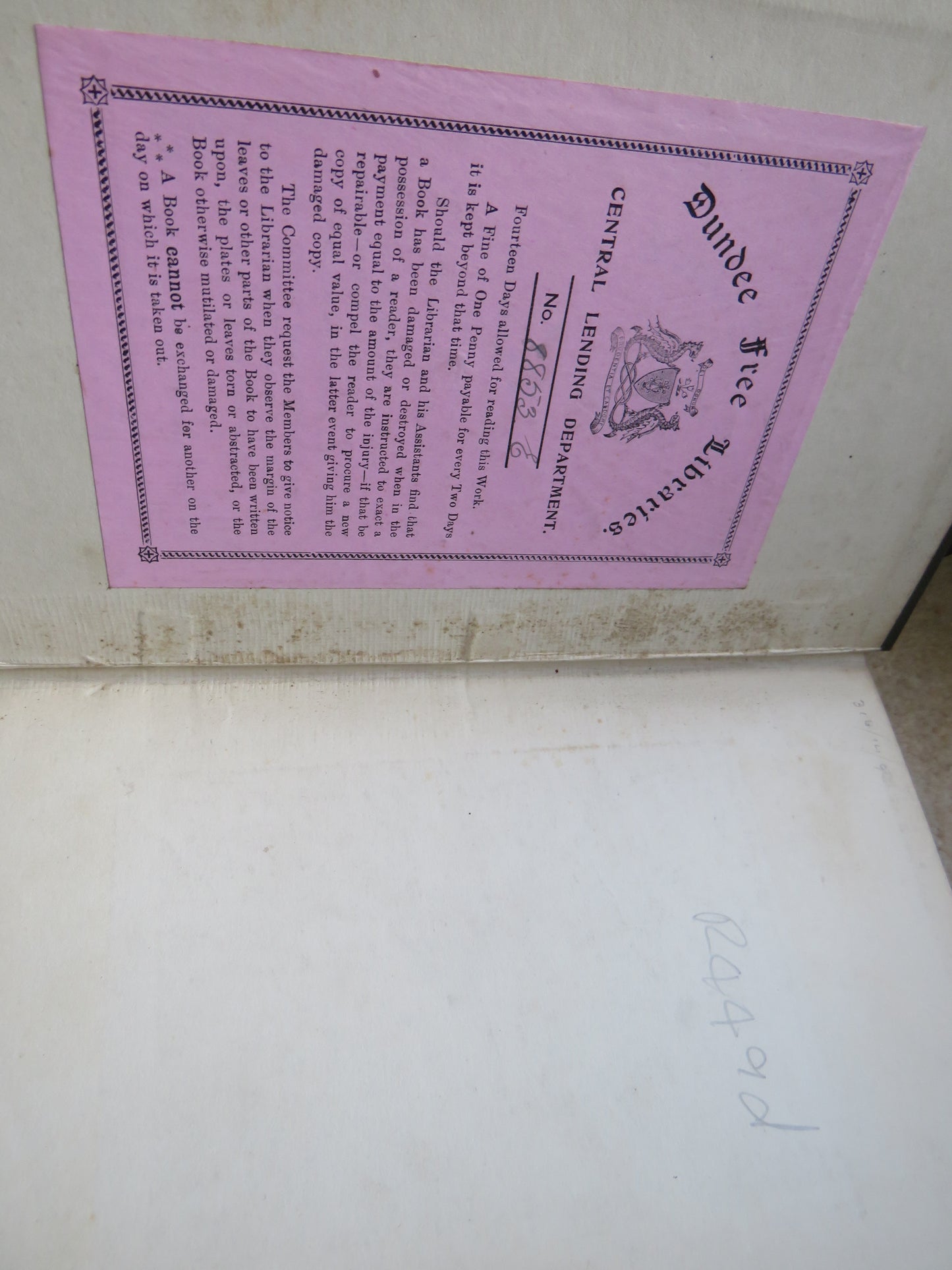Early Letters & Later Letters Of Marcus Dods, D.D. (Late Principal of New College, Edinburgh) (1850-1864) Selected and Edited By His Son Marcus Dods 1910