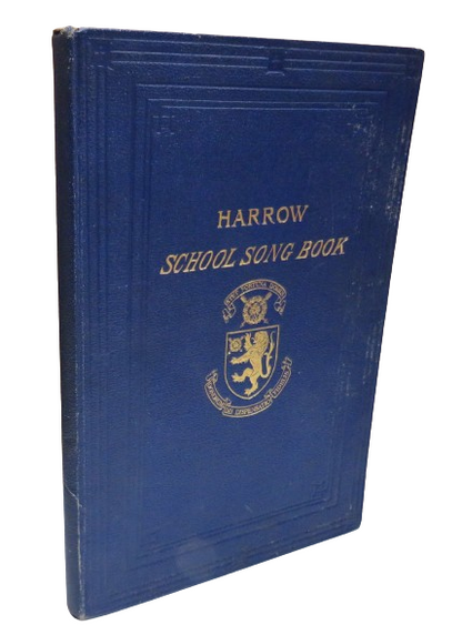 Harrow School Song Book, Harrow School Musical Society, 1932 book front cover