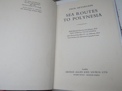 Sea Routes To Polynesia By Thor Heyerdahl 1968 book image 4