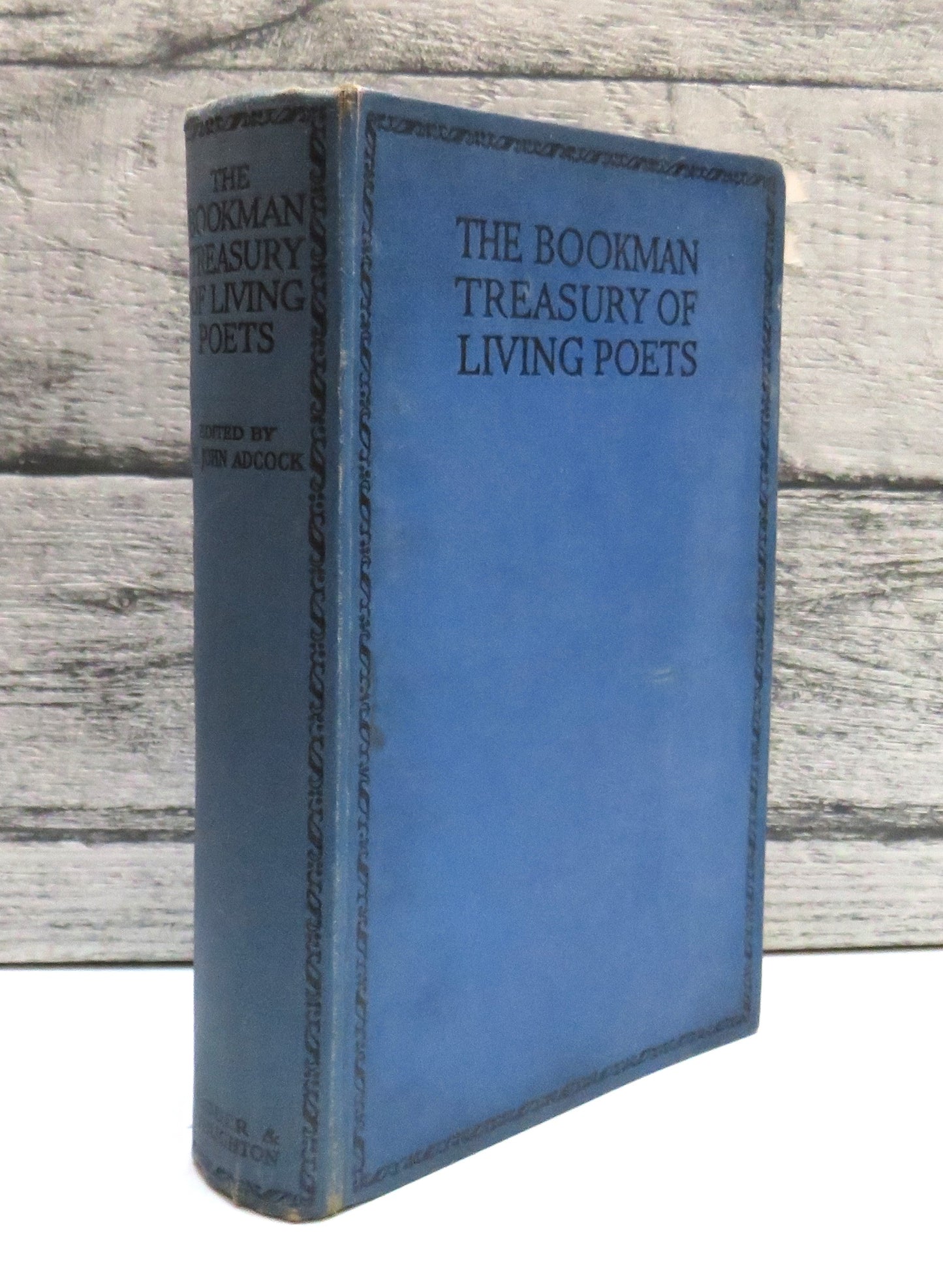 The Bookman Treasury of Living Poets Edited By St. John Adcock