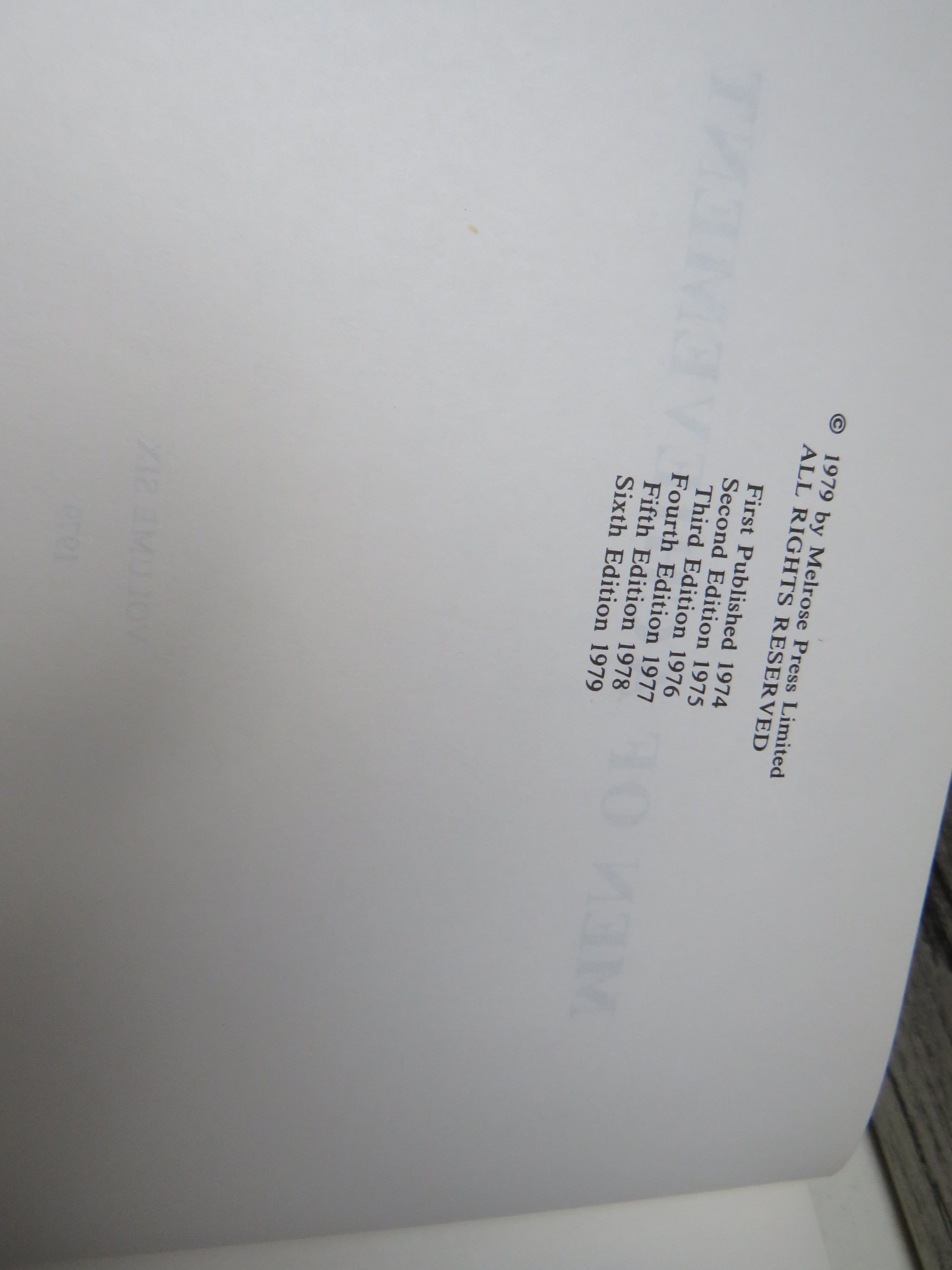 Men of Achievement Volume Six 1979 (Vintage Biography Book) book 4