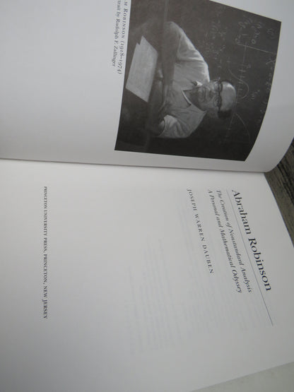 Abraham Robinson The Creation of Nonstandard Analysis A Personal and Mathematical Odyssey by Joseph  book image 3