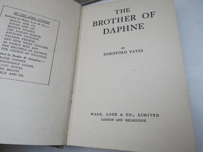 The Brother of Daphne By Dornford Yates book image 3