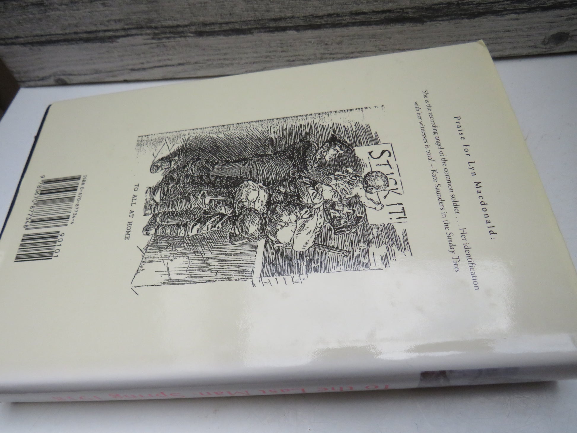 To The Last Man Spring 1918 By Lyn MacDonald 1998 (Vintage History Book) book 2