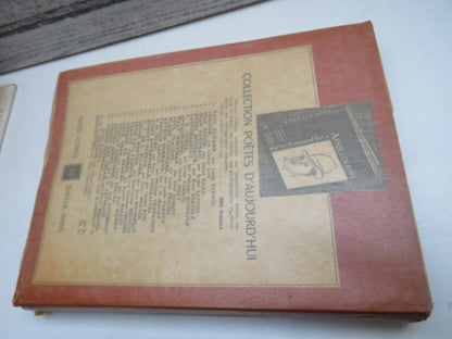 Premiere Anthologie Vivante De La Poesie Du Passe By Paul Eluard Vintage French Book book image 2
