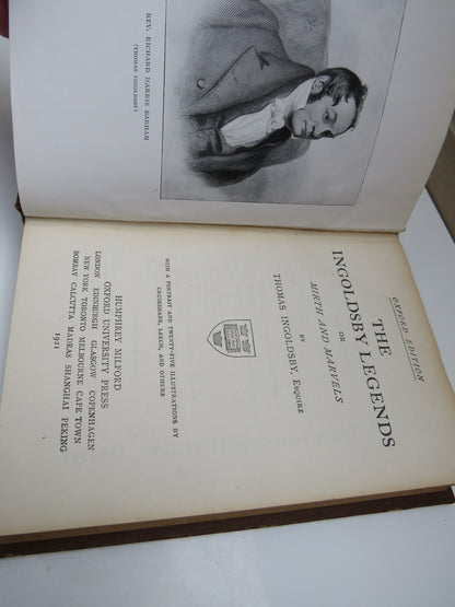 The Ingoldsby Legends or Mirth and Marvels By Thomas Ingoldsby 1921 book image 4