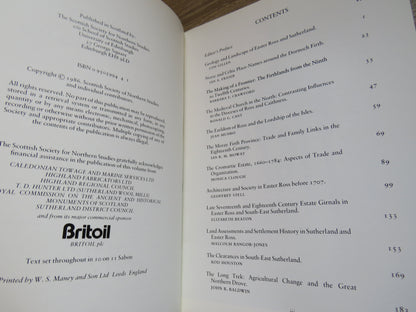 Firthlands of Ross and Sutherland Edited By John R. Baldwin 1986 book image 3