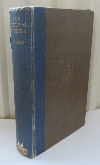 Ten Medieval Studies With Four Appendices By G.C. Coulton 1930 book image 2
