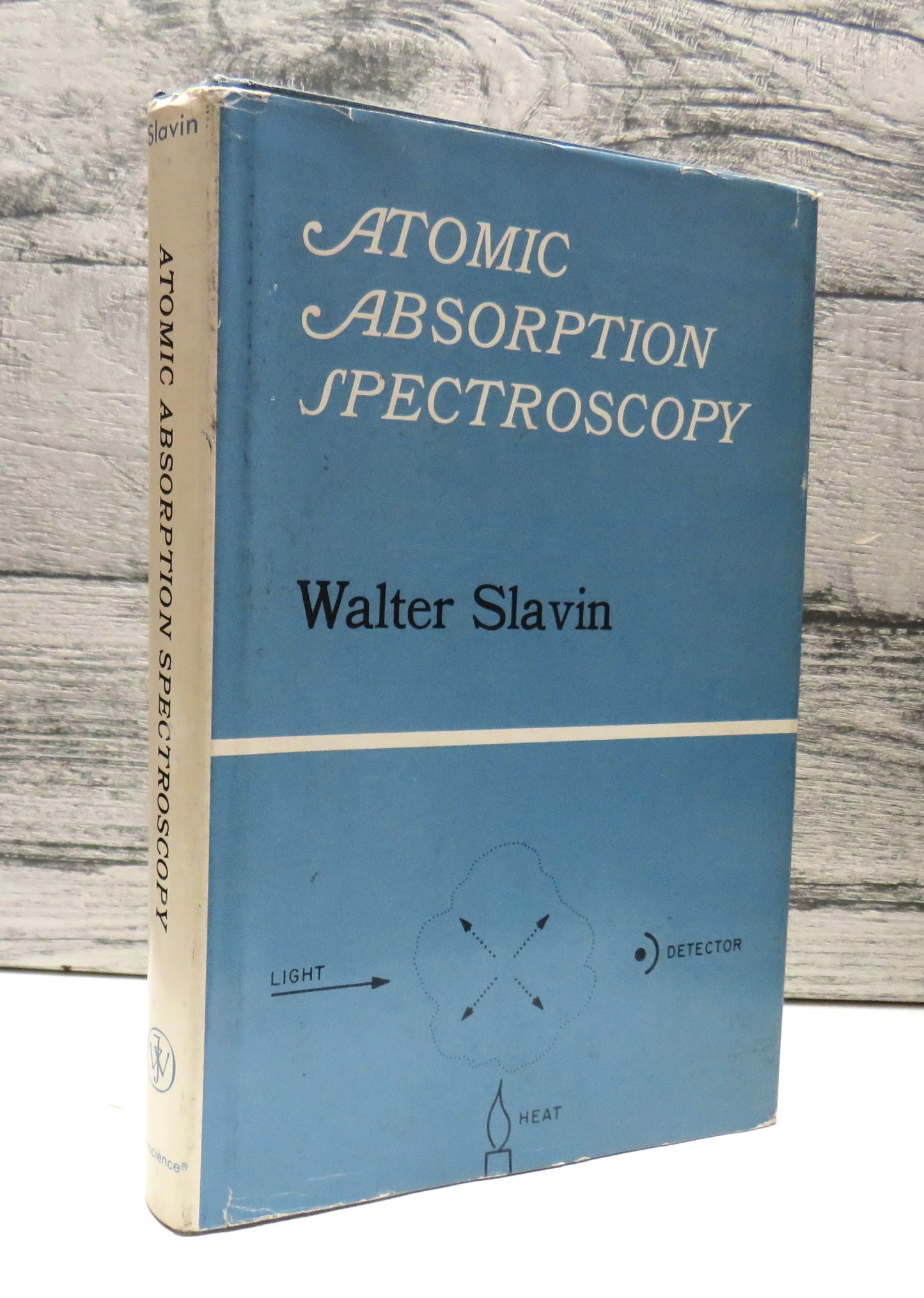 Atomic Absorption Spectroscopy By Walter Slavin 1968 (Vintage Science Book) book cover