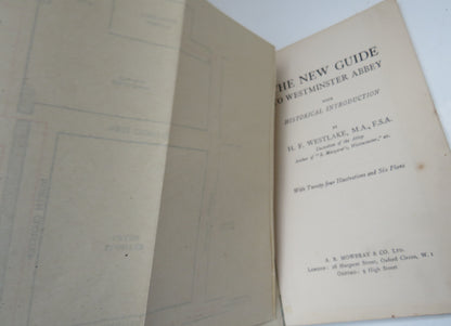 The New Guide to Westminster Abbey By H.F. Westlake 1920 book image 3