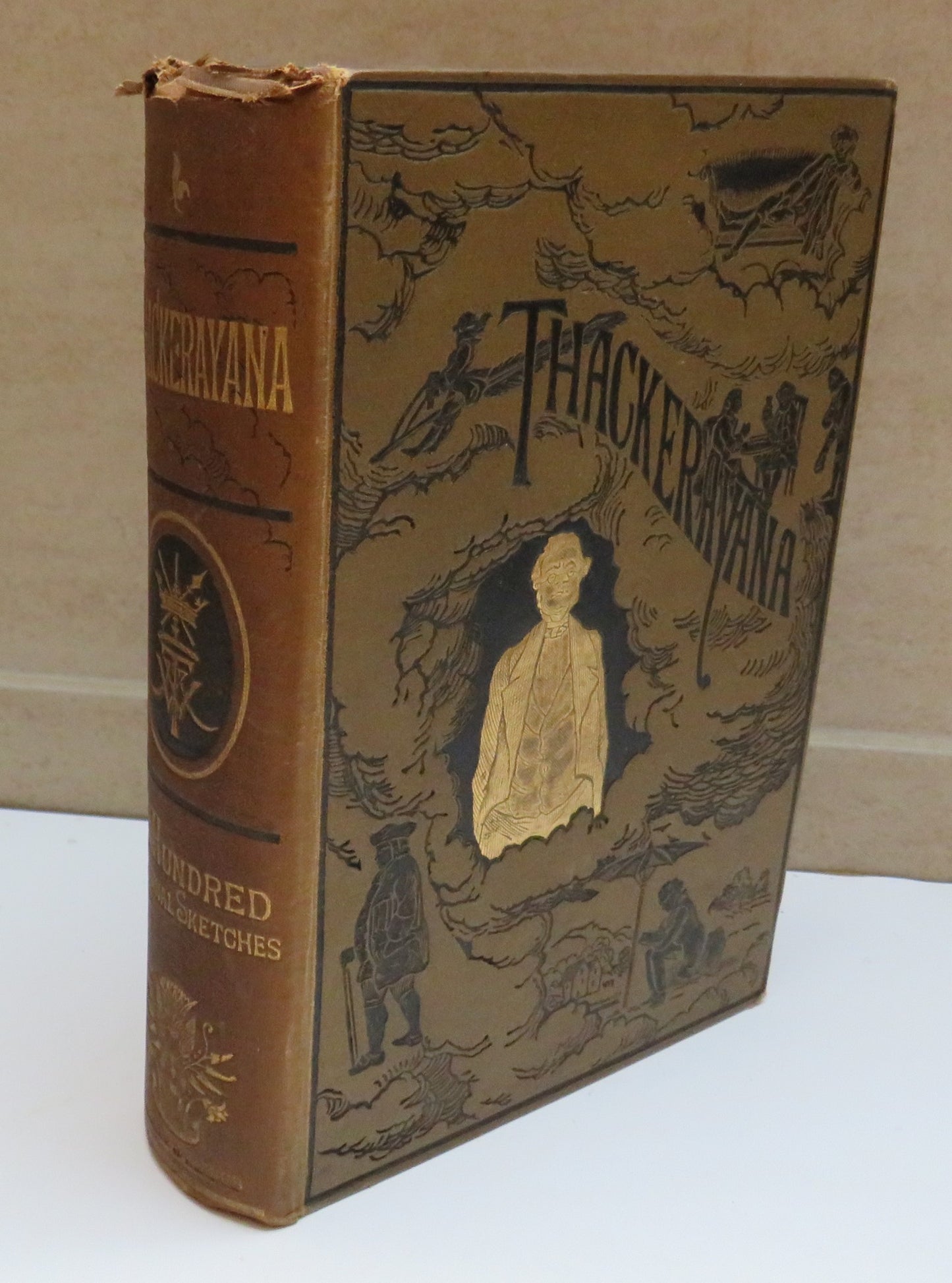 Thackerayana, Notes and Anecdotes, Illustrated by Hundreds of Sketches by WIlliam Makepeace Thackeray