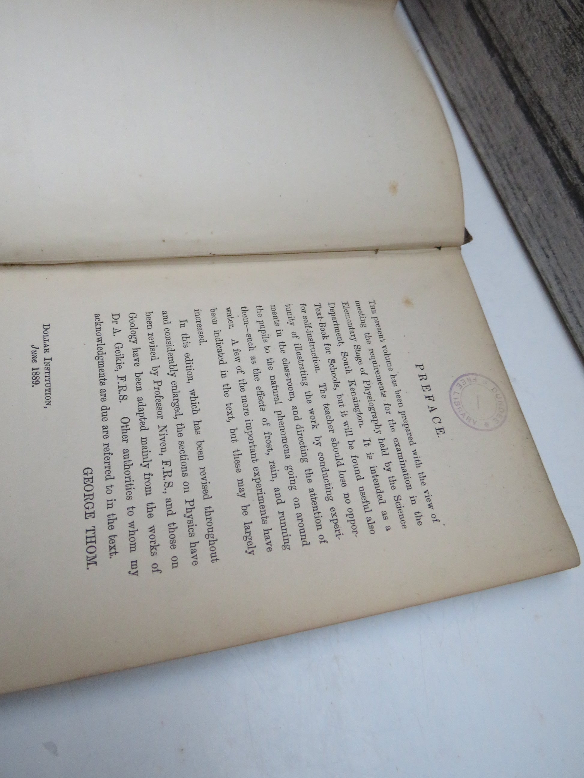 Elementary Physiography With Illustrations By George Thom 1889 book image 5