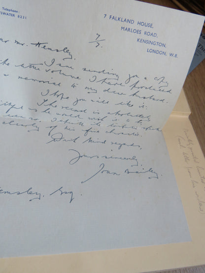 Sir William Bailey An Album of Remembrance With Letter From His Widow book image 2