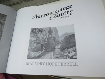 Narrow Gauge Country 1870-1970 By Mallory Hope Ferrell book image 3