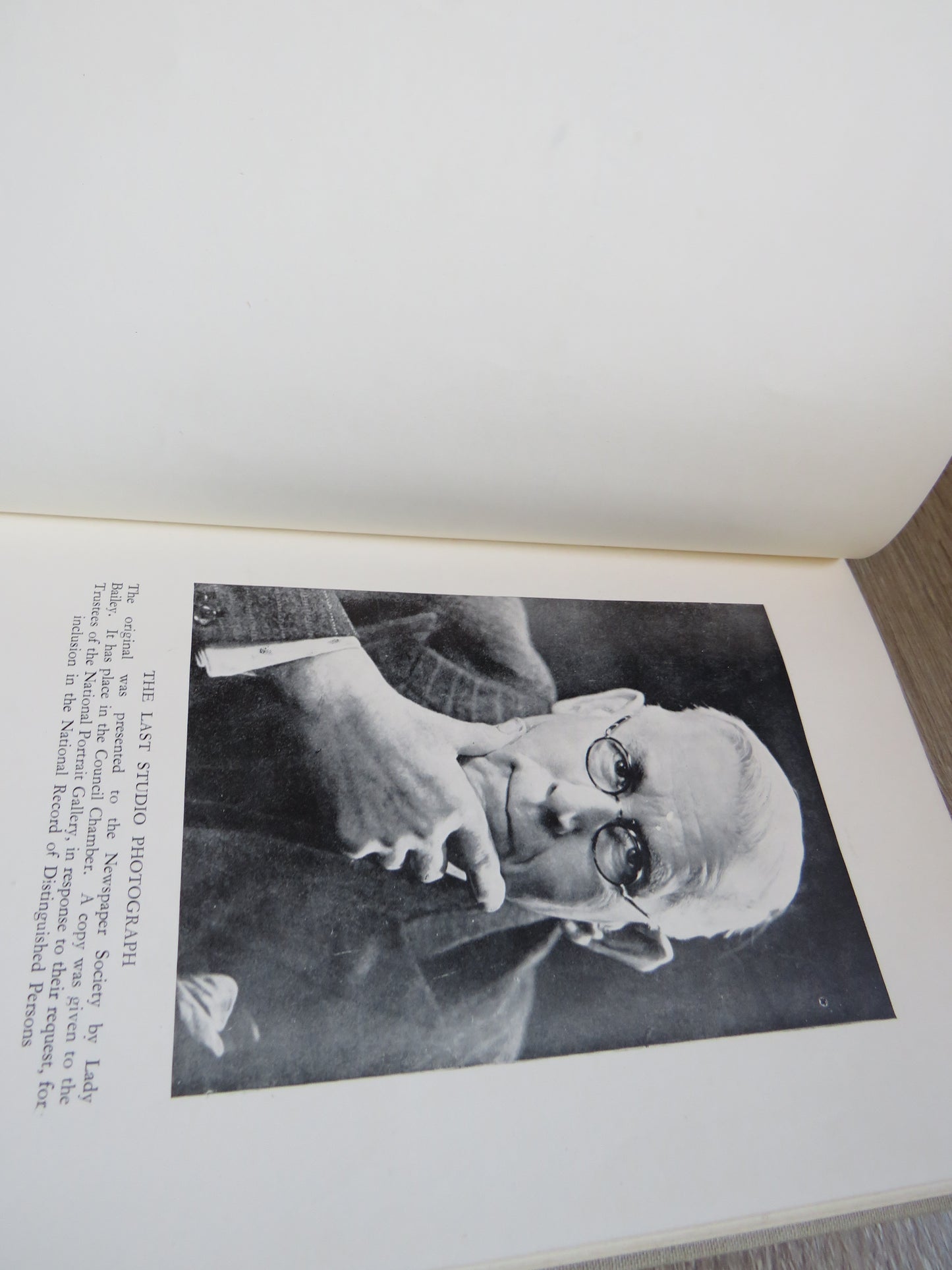 Sir William Bailey An Album of Remembrance With Letter From His Widow