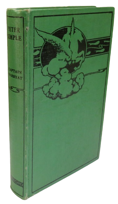 Peter Simple By Captain Marryat 1938 book front cover