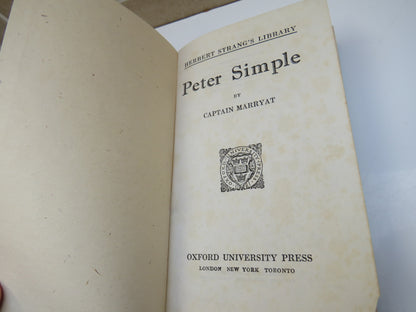 Peter Simple By Captain Marryat 1938 book image 4