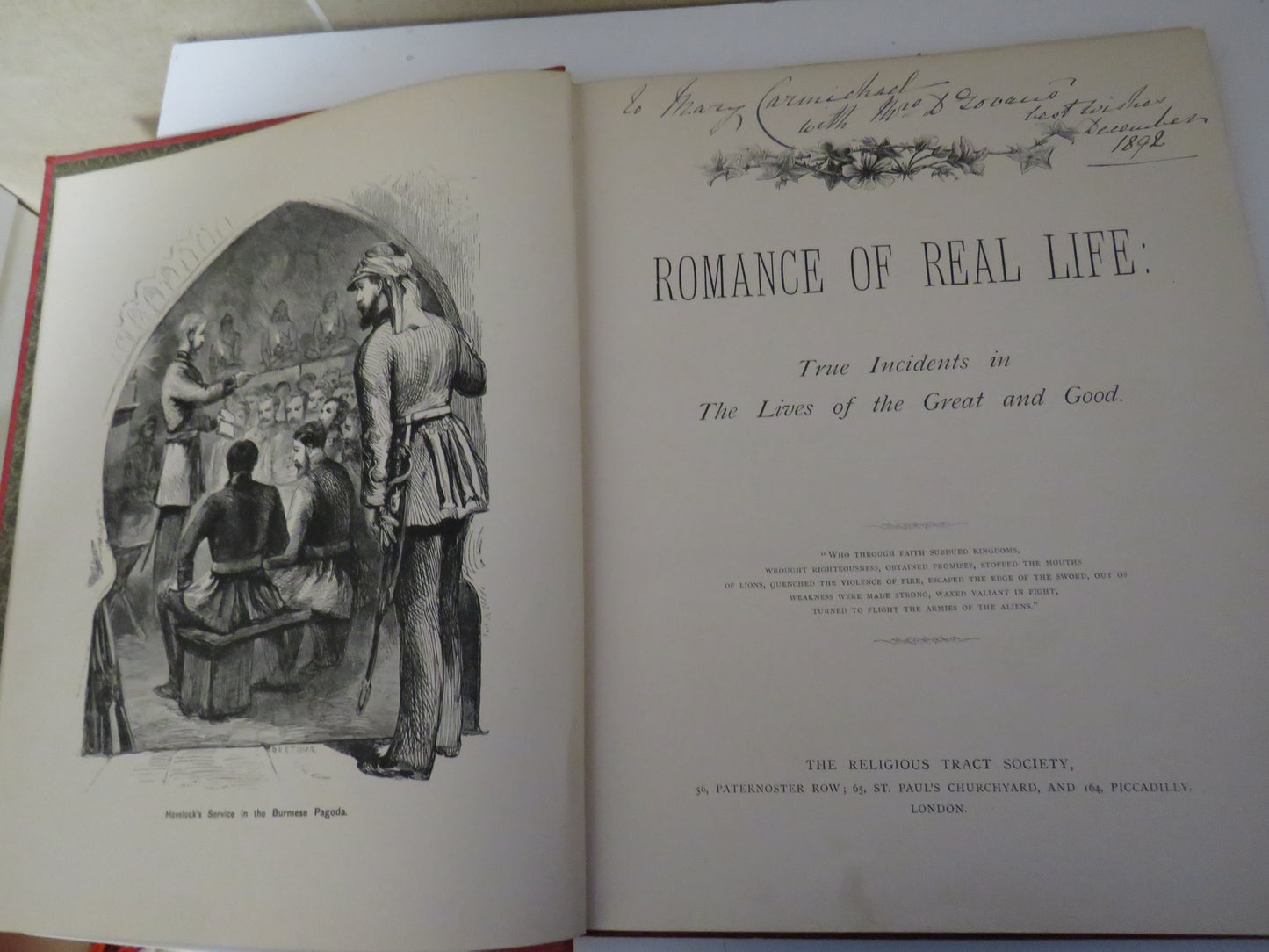 Romance of Real Life, True Incidents in The Lives of the Great and Good