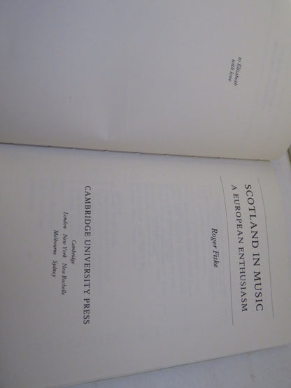 Scotland In Music A European Enthusiasm By Roger Fiske 1983 book image 4