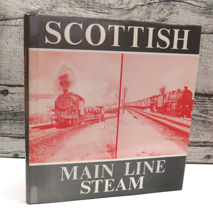 Scottish Main Line Steam Edited By Jack Kernahan For The Scottish Railway Preservation Society 1975 book front cover