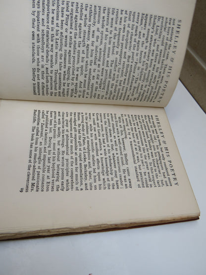 Shelley & His Poetry By E.W. Edmunds 1912 book image 5