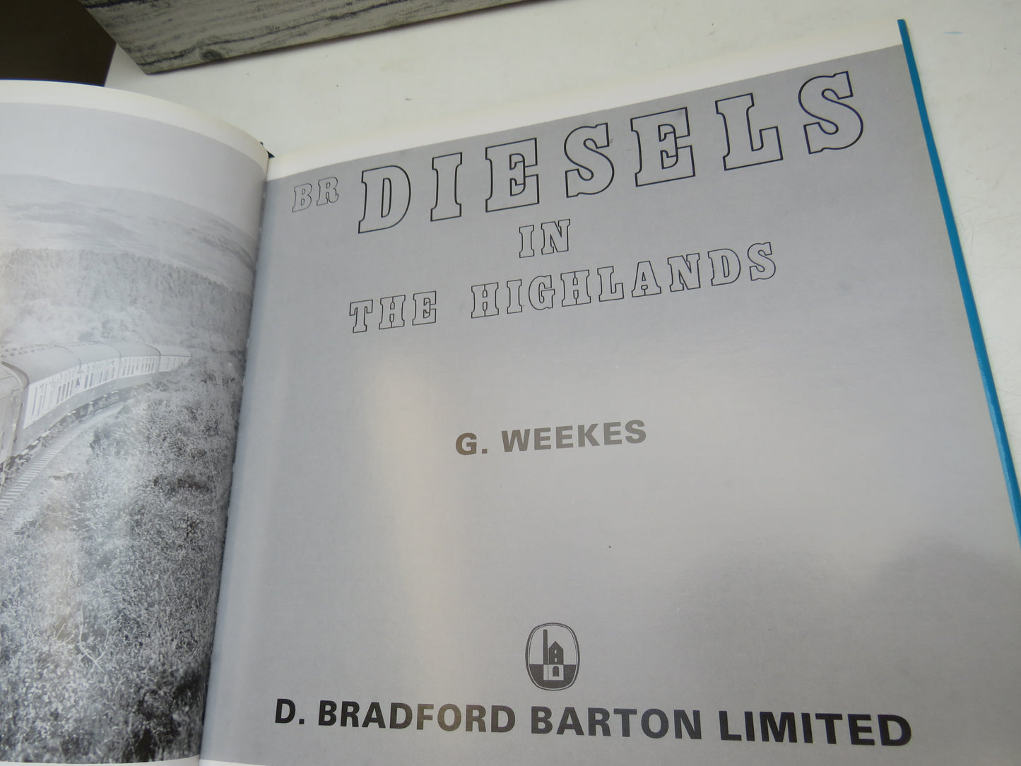 Br Diesels In The Highlands By G. Weekes 1976