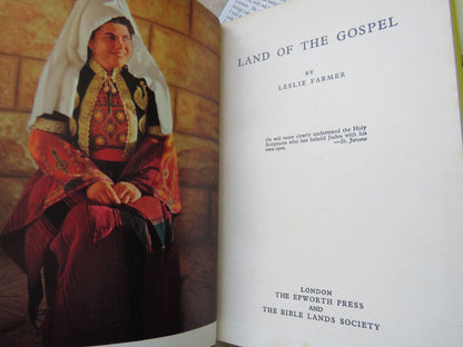 Land of The Gospel By Leslie Farmer 1963 book image 3