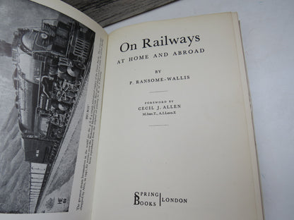 On Railways At Home and Abroad By P. Ramsome-Wallis book image 4