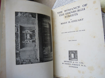 The Romance of The Edinburgh Streets By Mary D. Steuart 1933 book image 3