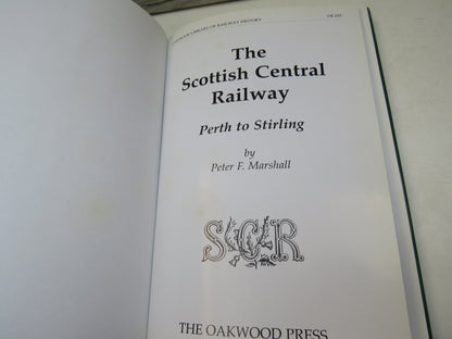 The Scottish Central Railway Perth To Stirling By Peter F. Marshall 1998 book image 4