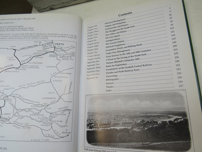 The Scottish Central Railway Perth To Stirling By Peter F. Marshall 1998 book image 5