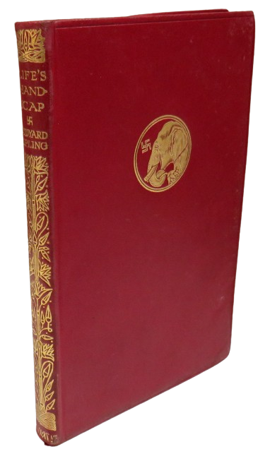 Life's Handicap Being Stories of Mine Own People By Rudyard Kipling 1922 book front cover
