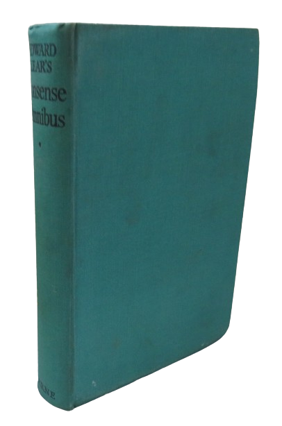 Edward Lear's Nonsense Omnibus 1943 book front cover