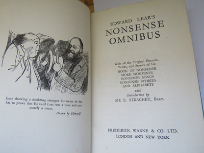 Edward Lear's Nonsense Omnibus 1943 book image 4