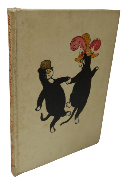 Old Possum's Book Of Practical Cats By T.S. Eliot- Nicolas Bentley Drew Pictures 1956 book front cover