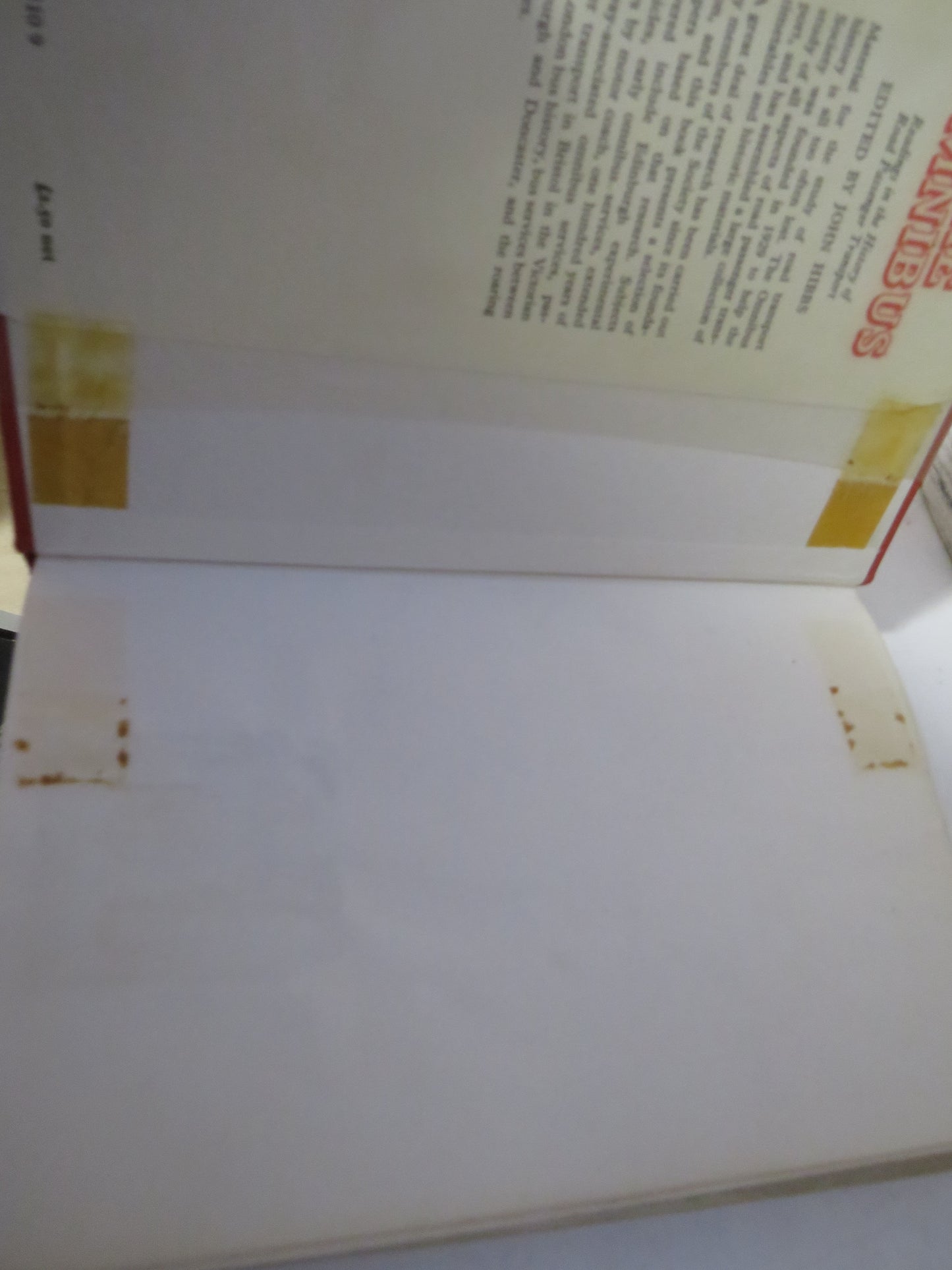 The Omnibus Readings In The History of Road Passenger Transport Edited By John Hibbs 1971