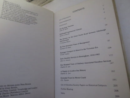 The Omnibus Readings In The History of Road Passenger Transport Edited By John Hibbs 1971 book image 5