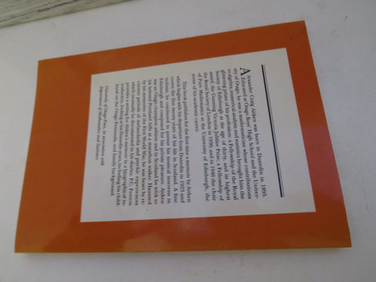 To Catch The Spirit The Memoir of A.C. Aitken With a Biographical Introduction By P.C. Fenton 1995