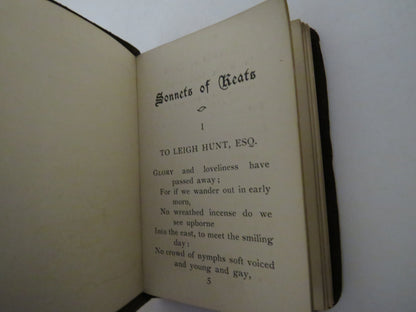 Sonnets From Keats, The Miniature Series book image 4