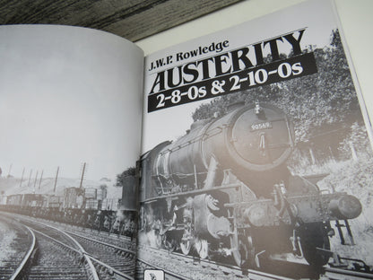 Austerity 2-8-0s & 2-10-0s By J.W.P. Rowledge 1987 book image 4