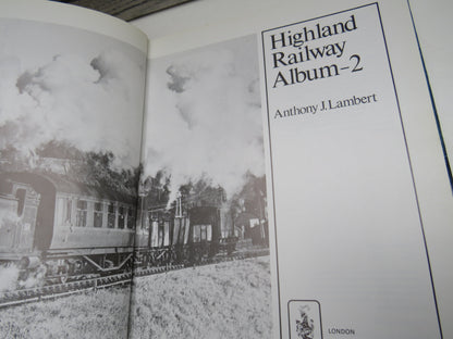 Highland Railway Album - 2 By Anthony J. Lambert 1978 book image 3