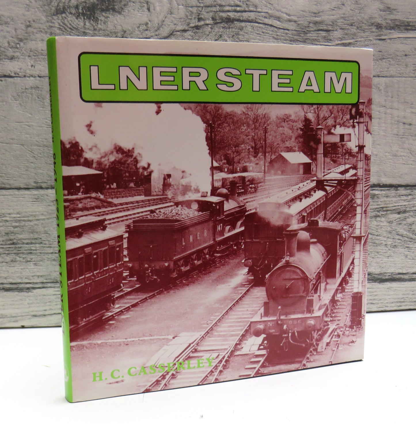 Linerer Steam 1923-1948 By H.C. Casserley (Vintage Railway Book) book cover